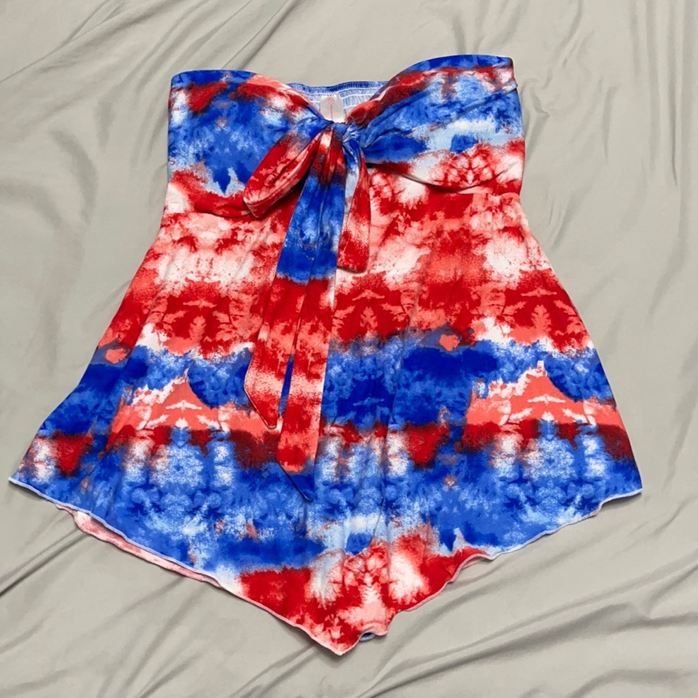 Strapless top -